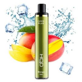 HQD CUVIE PLUS 1200 PUFFS MANGO ICE DISPOSABLE POD VAPE