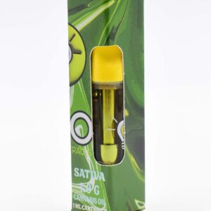 Glo x Polka Dot: Premium Cannabis Extract Cartridges Green Caffeine