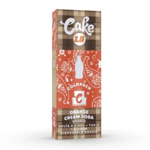 NEW CAKE DELTA 8 COLD PACK SPRING 1.5 GRAM D8+HXC+THC-P DISPOSABLE 5pack
