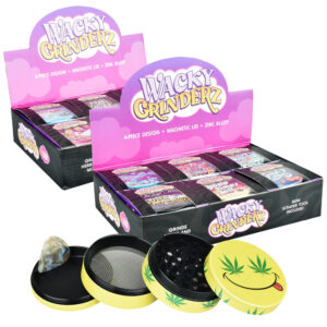 Wacky Grinderz | 4pc | 2.5″ | 6pc Display
