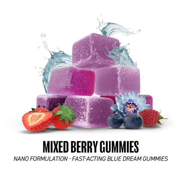 Blue Lotus + D9 + CBN + CBG – Dream Gummies - Image 3