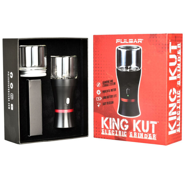 Pulsar King Kut Portable Electric Herb Grinder - Image 6