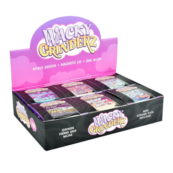 Wacky Grinderz | 4pc | 2.5″ | 6pc Display - Image 8