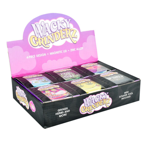 Wacky Grinderz | 4pc | 2.5″ | 6pc Display - Image 12
