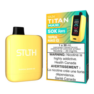 STLTH Titan Max Disposable Vape Device - Tropical Mango Ice